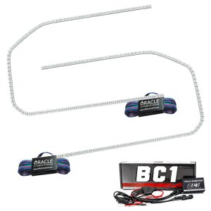 GMC Sierra Headlight DRL Upgrade Kit - ORACLE Lighting - ColorSHIFT w/ BC1 Controller - `16-`18